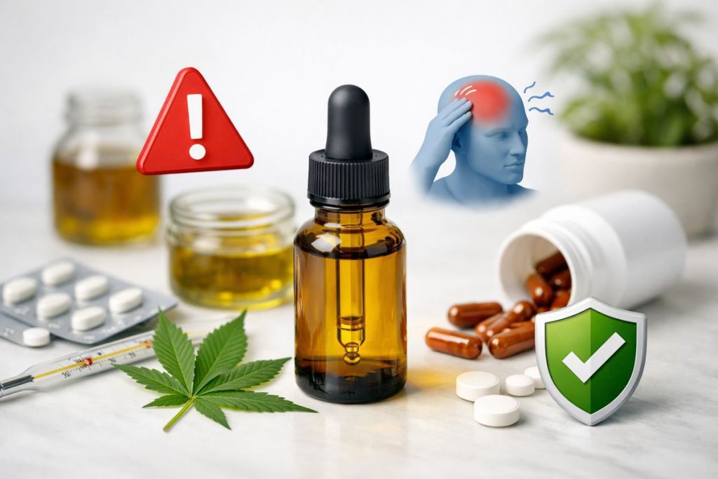 CBD olaj mellékhatásai és biztonságossága